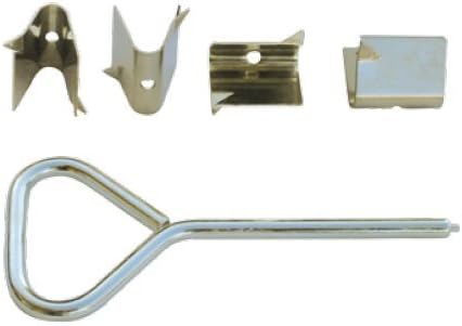 1000 YES 1 THOUSAND MOTAR CLIPS LEAD FLASHING CLIPS