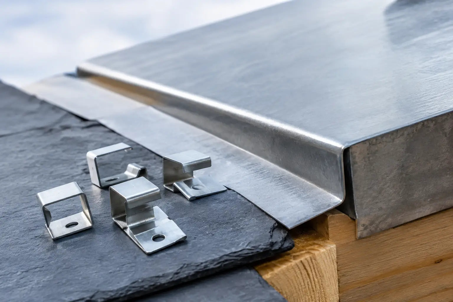Lead Flashing Clips for Moving Leadwork Details