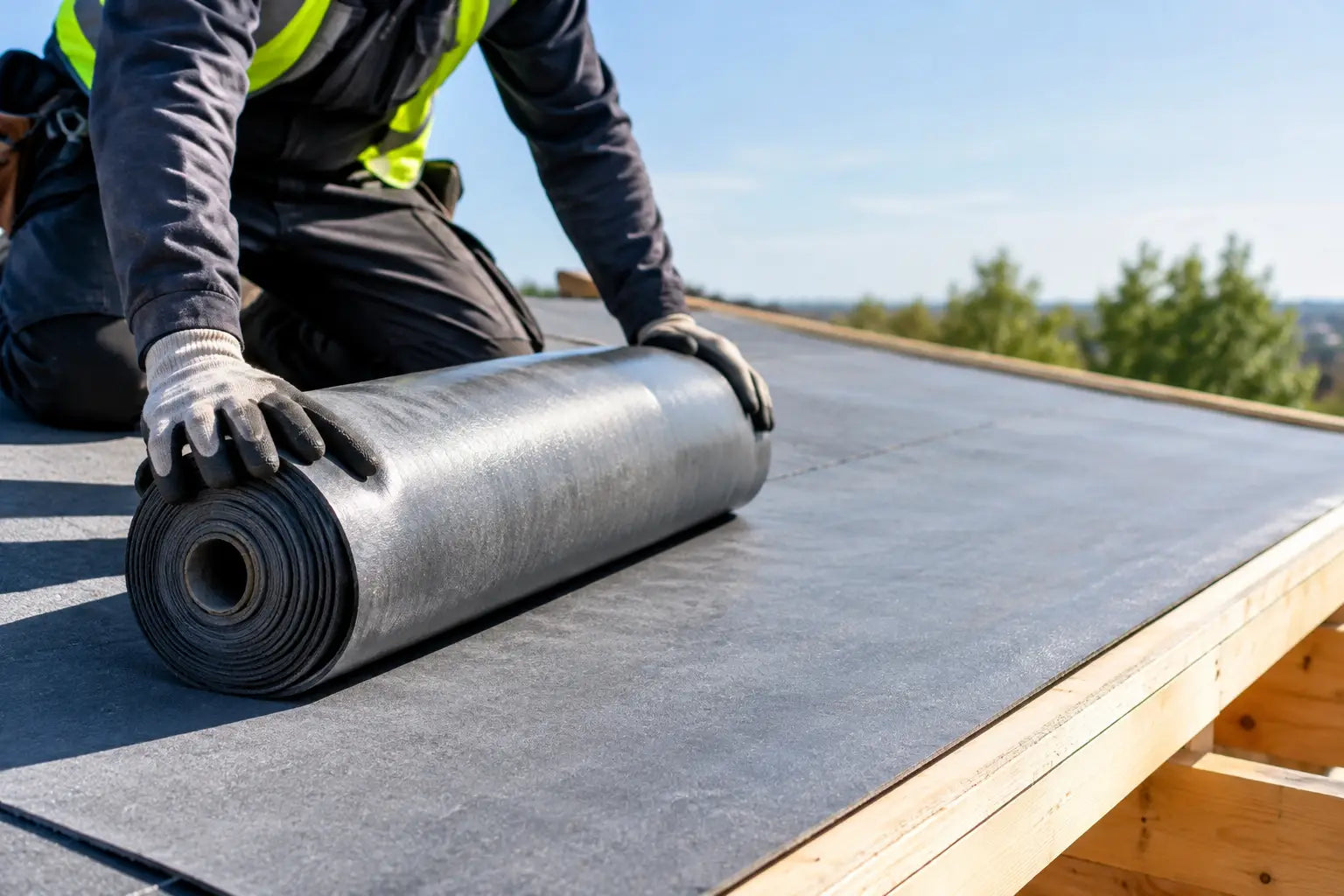 Lead Roof Underlay for Professional Roofing Work