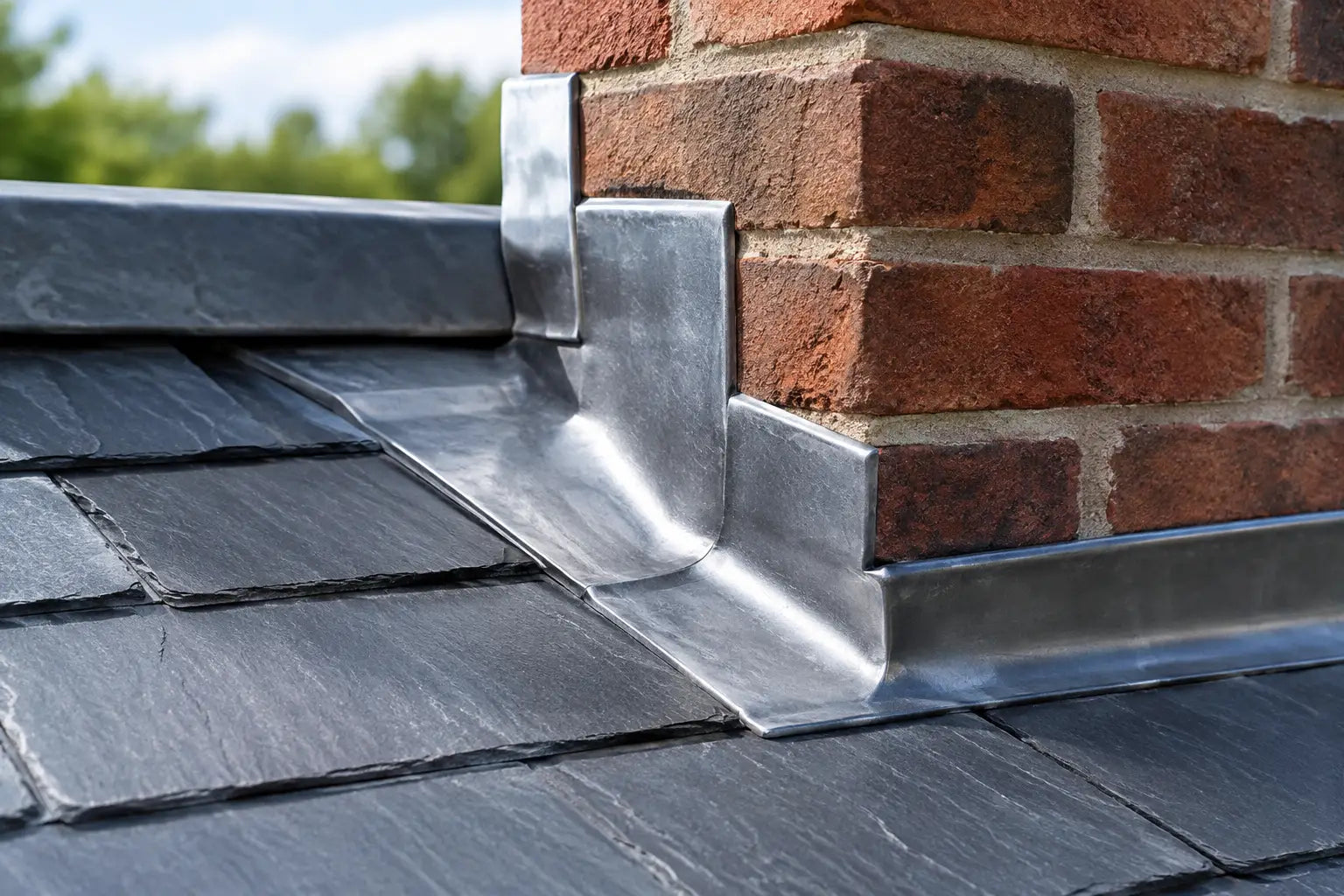 Lead Roofing Soakers for Weather-Tight Abutments